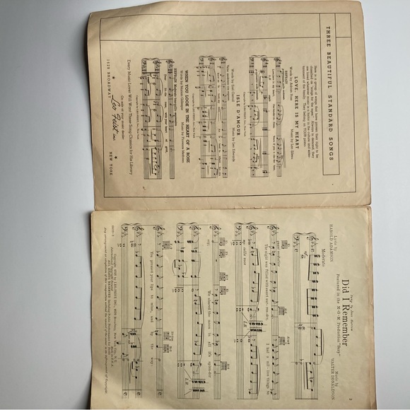 Vintage Sheet Music Dedicated to Jean Harlow - Picture 3 of 4